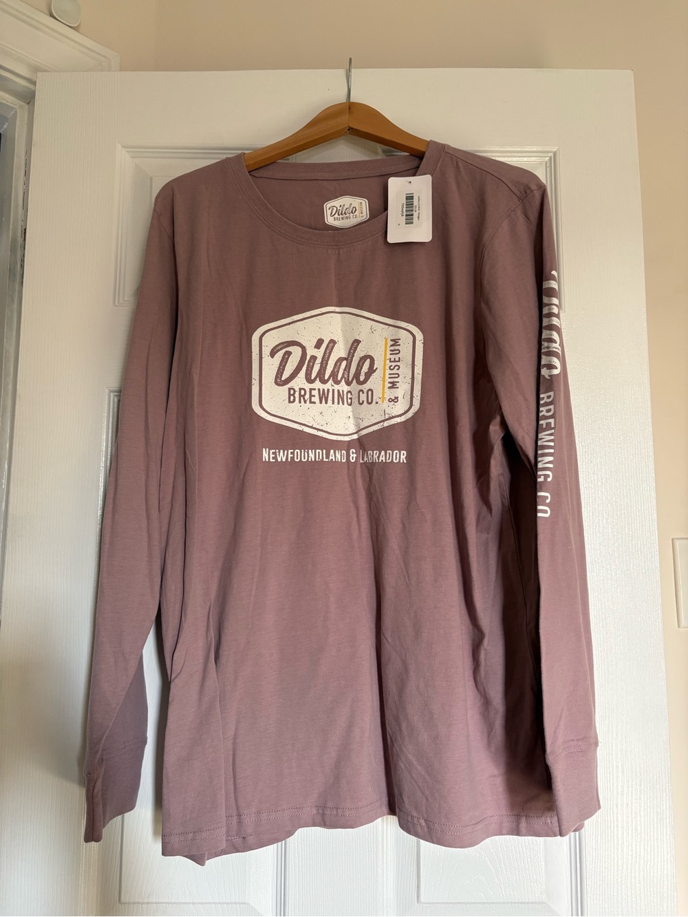 NWT Newfoundland Brewery Long-Sleeve Logo Tee, XL